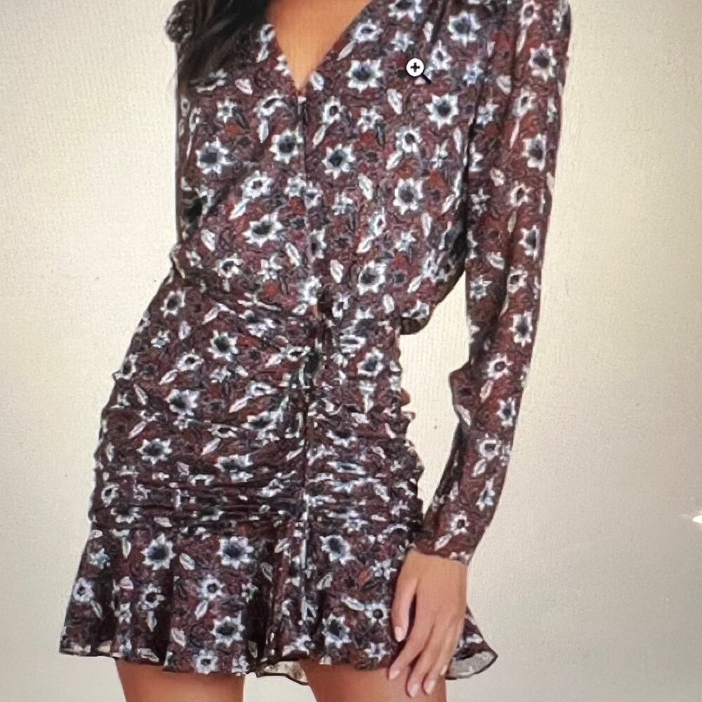 Veronica beard Anjali silk dress sz 2